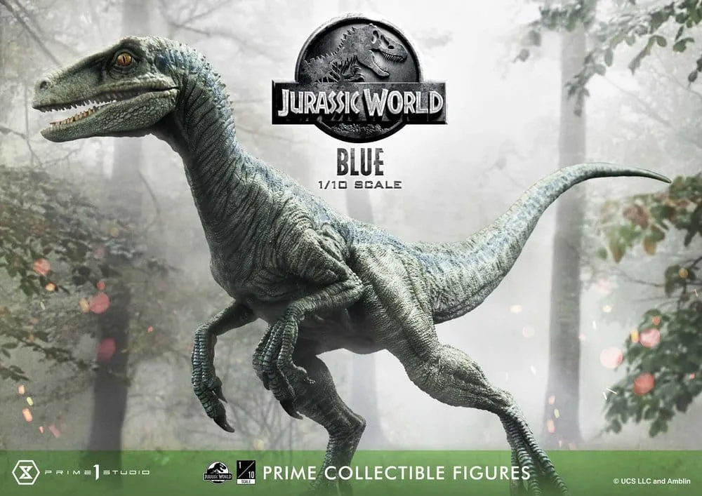 Jurassic World Statue – Blue Prime Collectible 17 cm 2