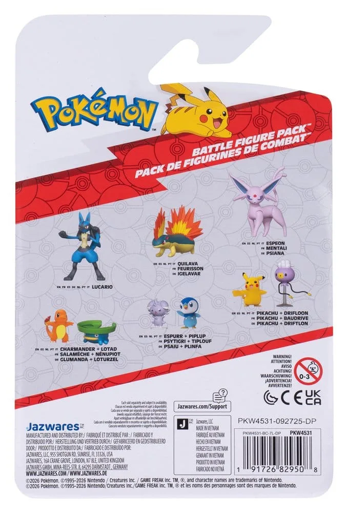 Pokémon Battle Figures – Drifloon and Pikachu 2-Pack 6