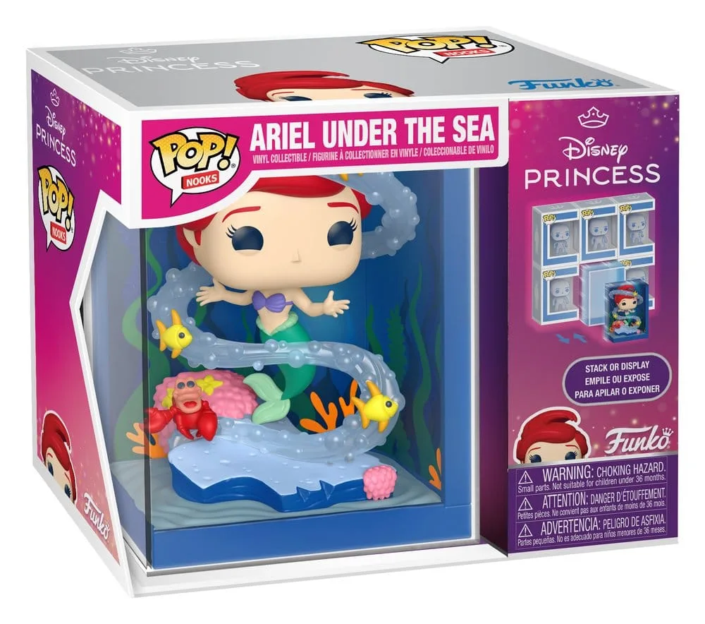 The Little Mermaid Vinyl Diorama – Pop Nooks Ariel’s Grotto 16 cm 2