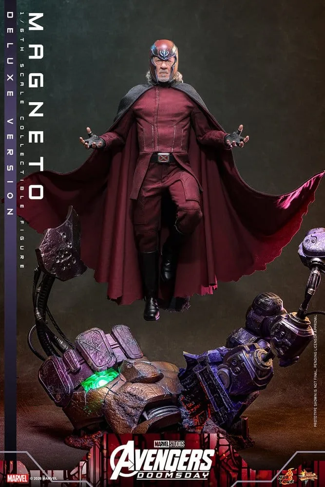 Avengers Doomsday Action Figure – Deluxe Magneto 30 cm 6