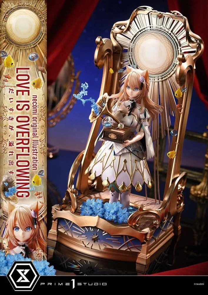 Original Illustration Statue – Love Is Overflowing Bonus Version 43 cm 15