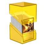 Ultimate Guard Deck Box – Boulder 100+ Clear Amber 3
