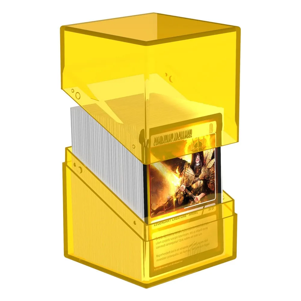 Ultimate Guard Deck Box – Boulder 100+ Clear Amber 3