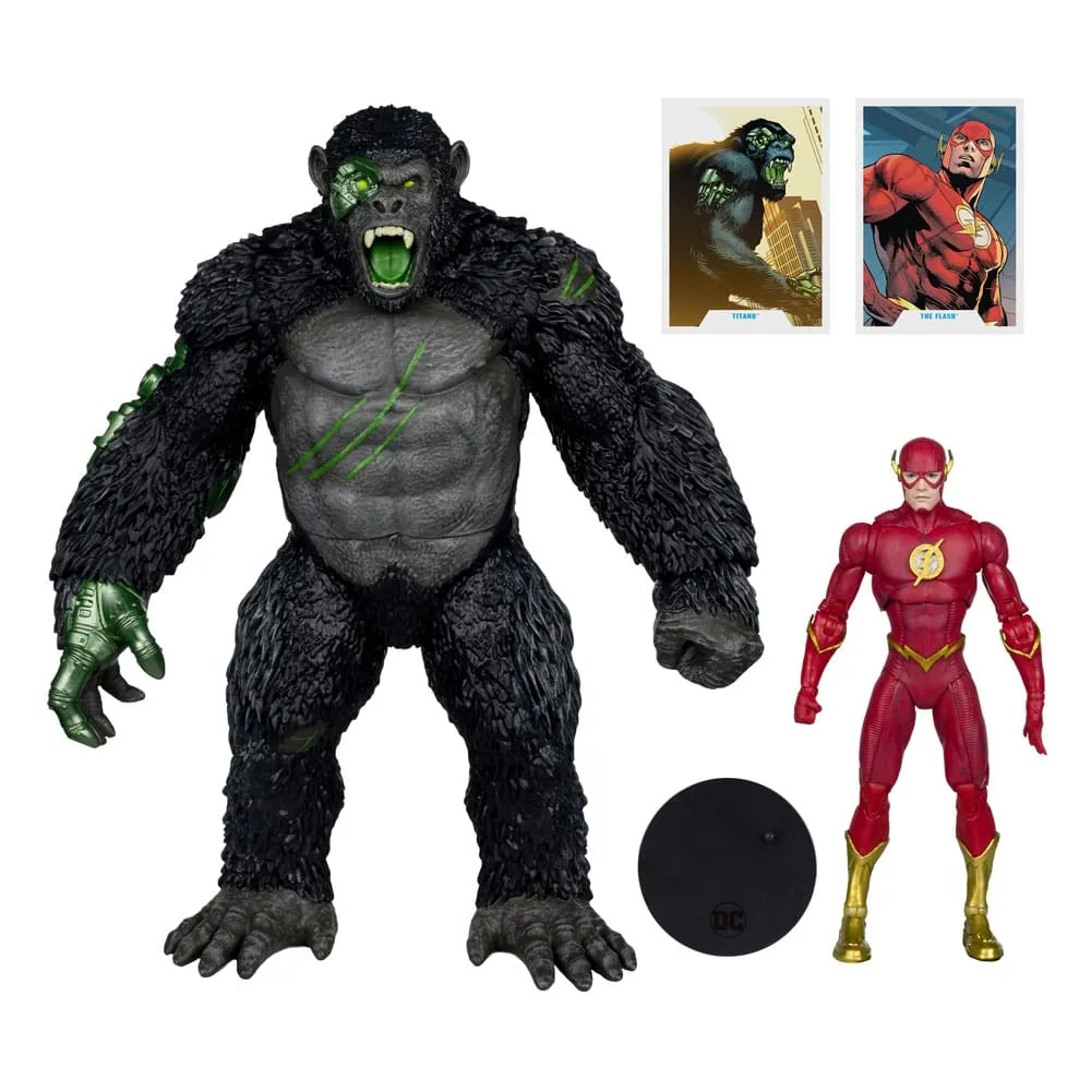 DC Multiverse Action Figure Set – Flash vs Titano 2-Pack 4