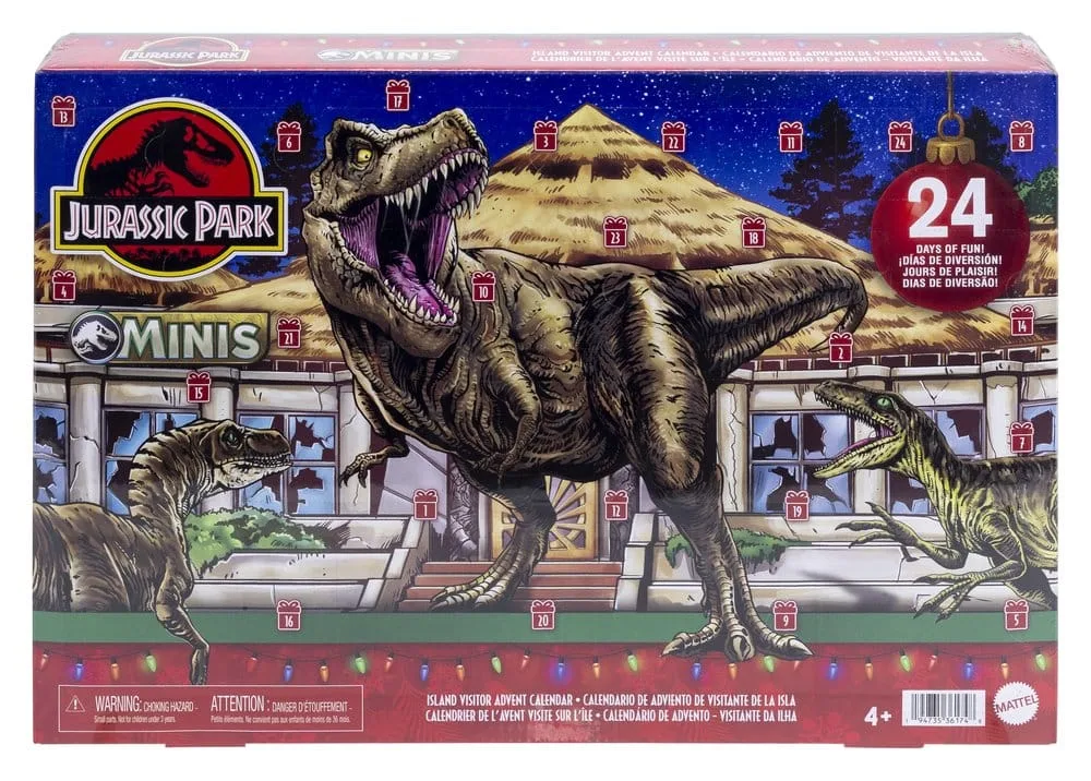 Jurassic Park Minis Advent Calendar – Island Visitor