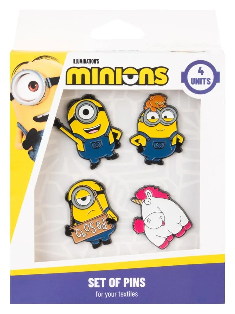 Minions pins – Set van 4 2