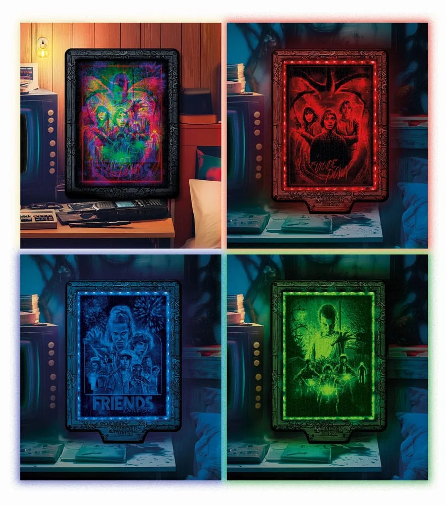 Stranger Things Jigsaw Puzzle – LED Light Effect 520 Pieces 6