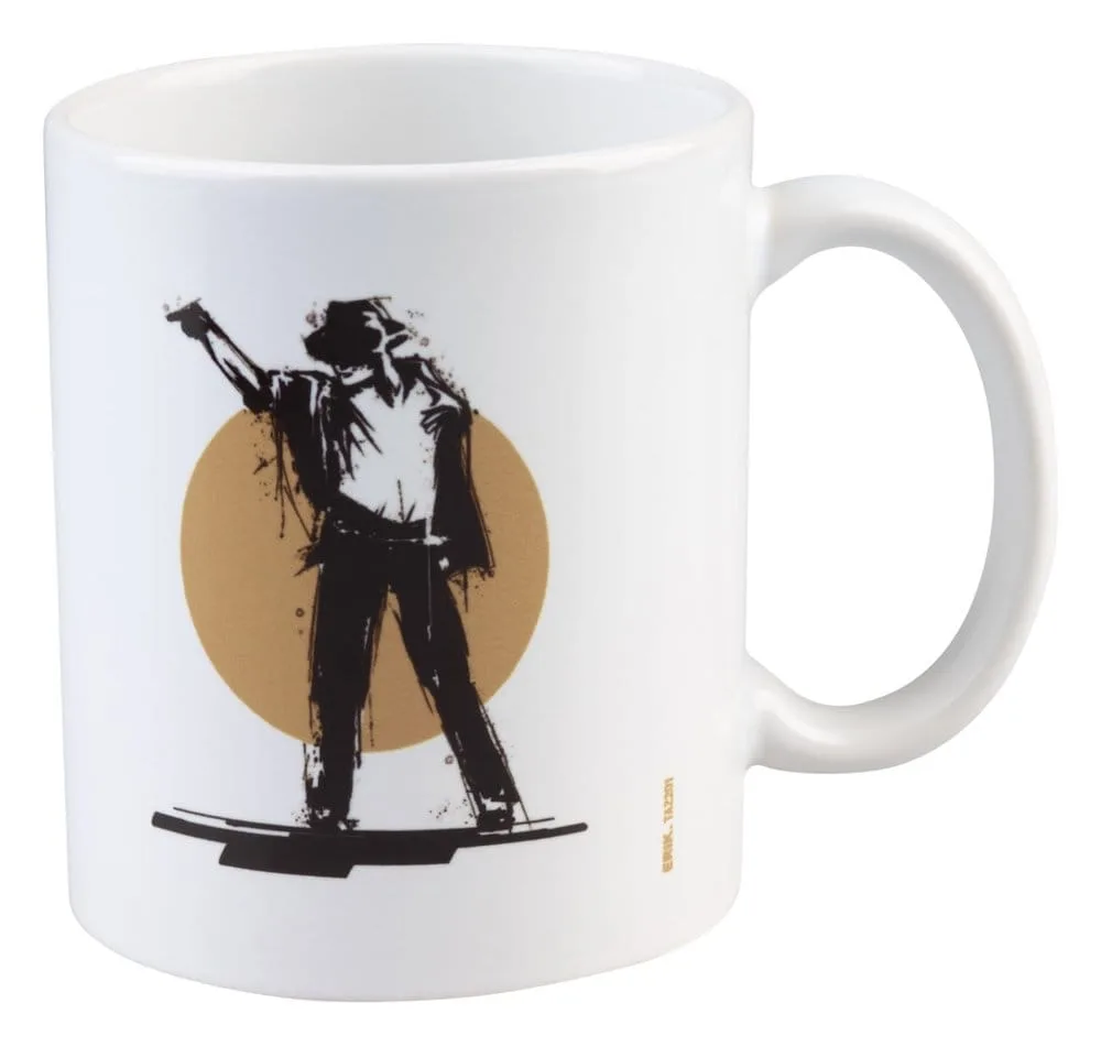 Michael Jackson Mug – King of Pop White 350 ml