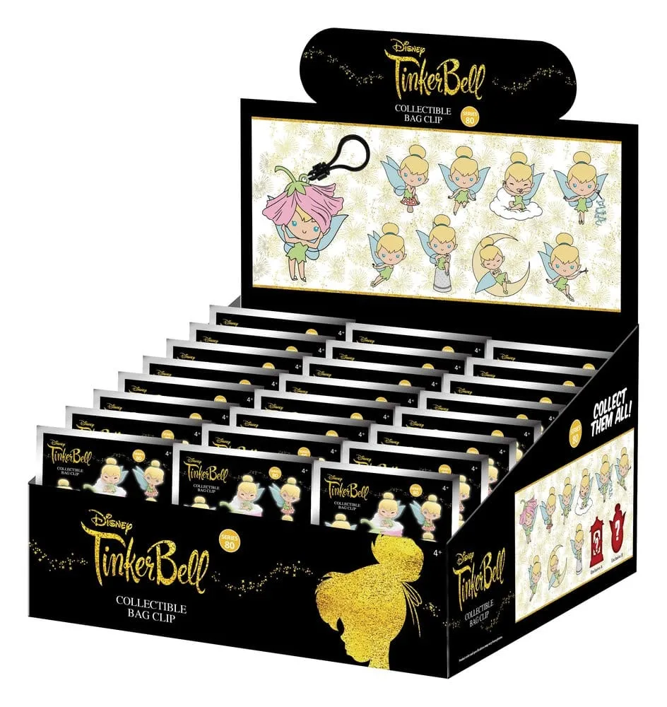 Tinker Bell Bag Clips – Series 81 Blind Bag Display 24 Pack 3