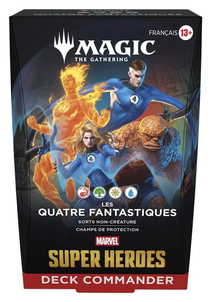 Magic the Gathering Commander Decks – Marvel French Case of 4 9