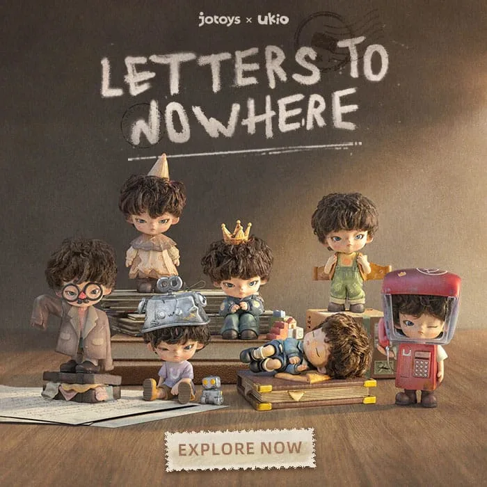 Ukio Blind Box Figures – Letters to Nowhere Display of 6 2