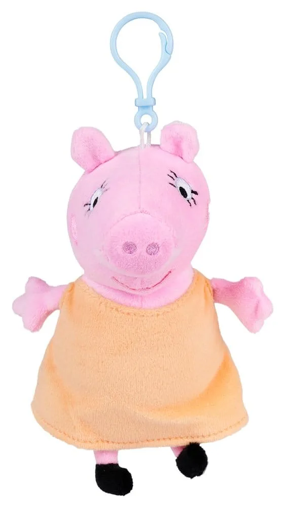 Peppa Pig pluchen sleutelhangers – Familiedisplay 18 stuks 6
