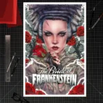 Bride of Frankenstein Art Print – Bride Afterlife 61 x 41 cm 2