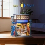 Miniature House Model Kit – Beika-cho Convenience Store 22 x 15 cm 24