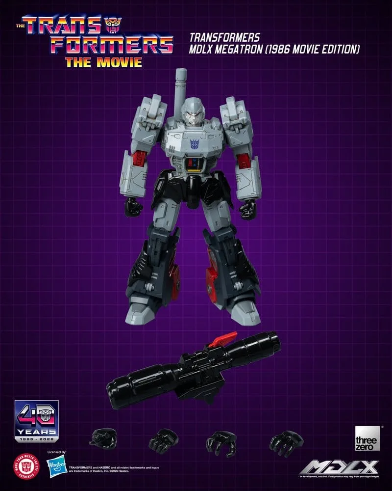 Transformers MDLX Action Figure – Megatron 1986 Movie 18 cm 2