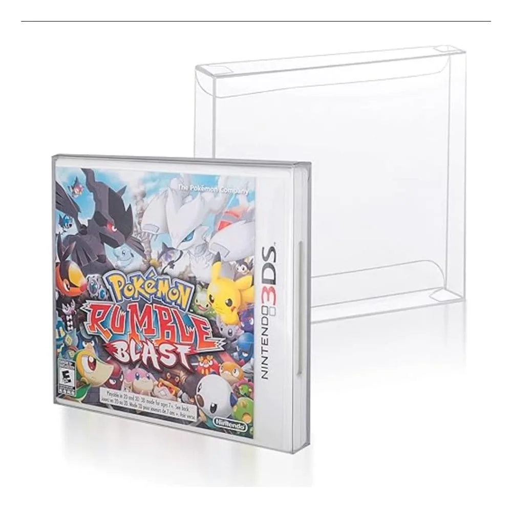 Nintendo 3DS Game Box Protectors – NTSC PET 25-Pack