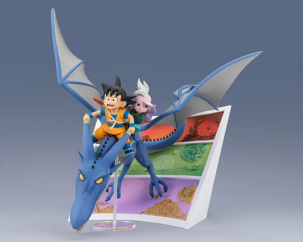 Dragon Ball PVC Statue – Mini Son Goku and Supreme Kai 23 cm 3