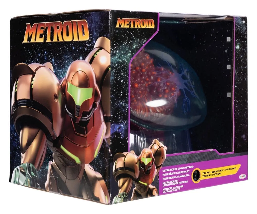 Metroid Prime Action Figure – Ultraviolet Glow 15 cm 3