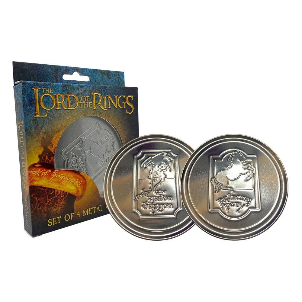 Lord of the Rings Coasters – Green Dragon Set of 4