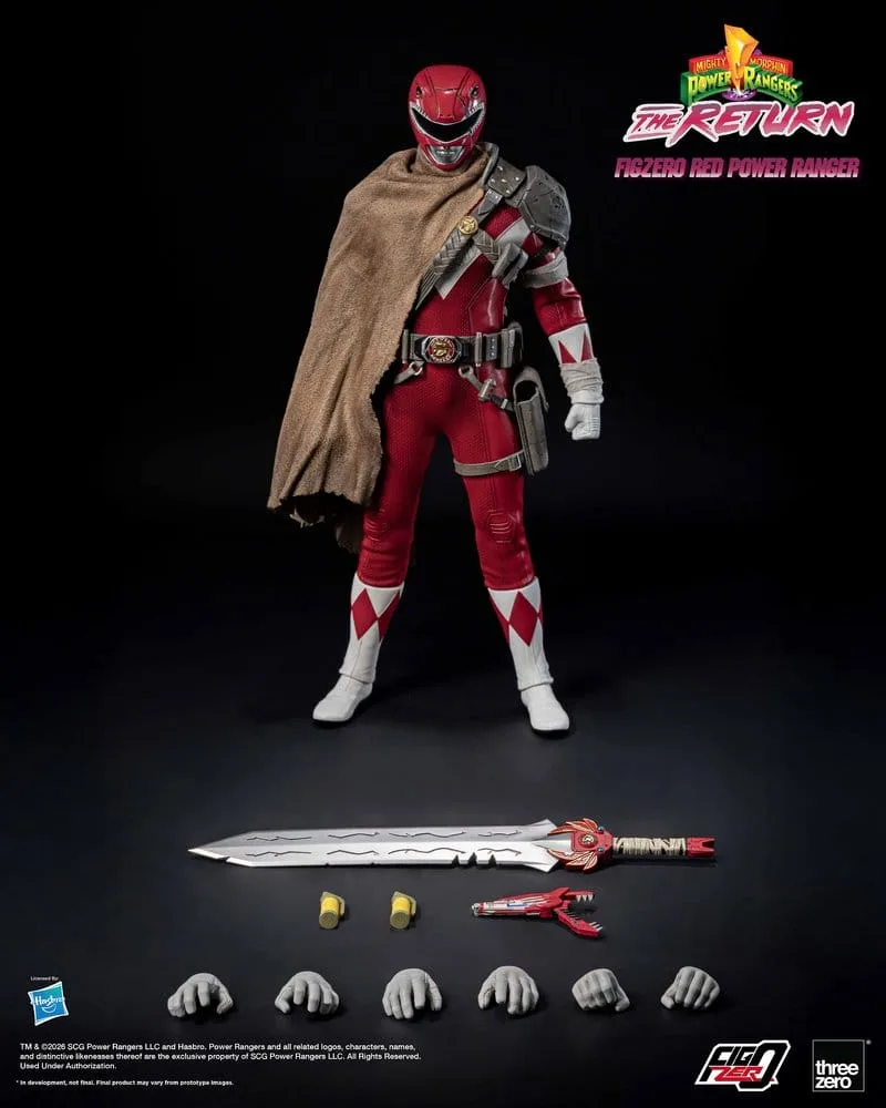Power Rangers Action Figure – The Return FigZero Red Ranger 31 cm 2