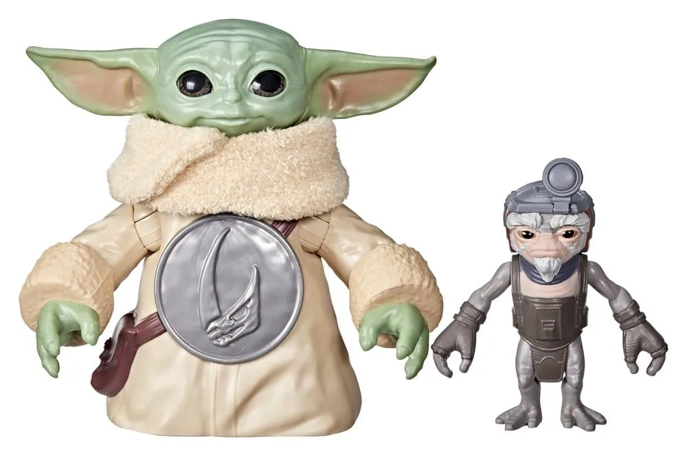 Star Wars Electronic Figure – Huggin' Grogu and Anzellan 17 cm