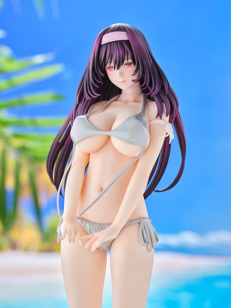 Original Model Statue – Tomoe Sakura Black Hair Swimsuit 32 cm 10
