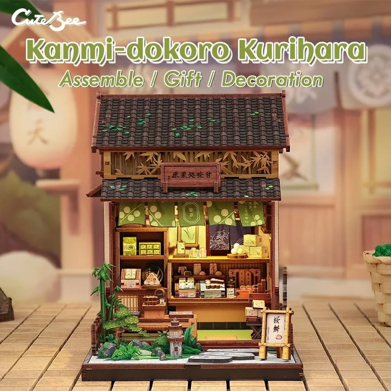 Miniatuurhuis Bouwpakket – Kanmi-dokoro Kurihara 19 x 15 cm 10