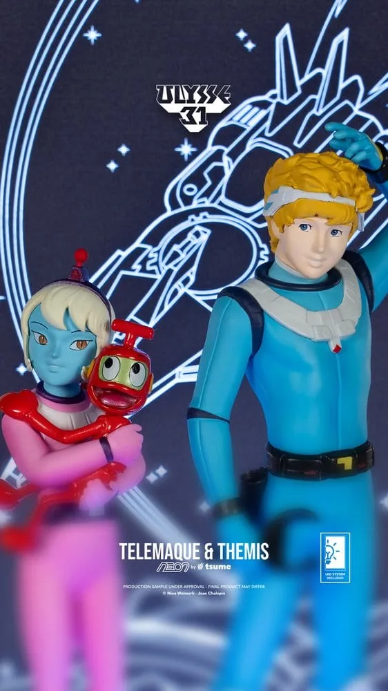 Ulysses 31 Figure – Neon Telemachus and Themis 20 cm 2