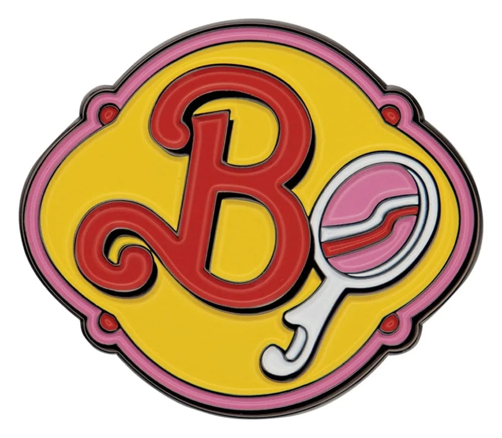 Barbie cadeauset – pin, sleutelhanger en onderzetter 8
