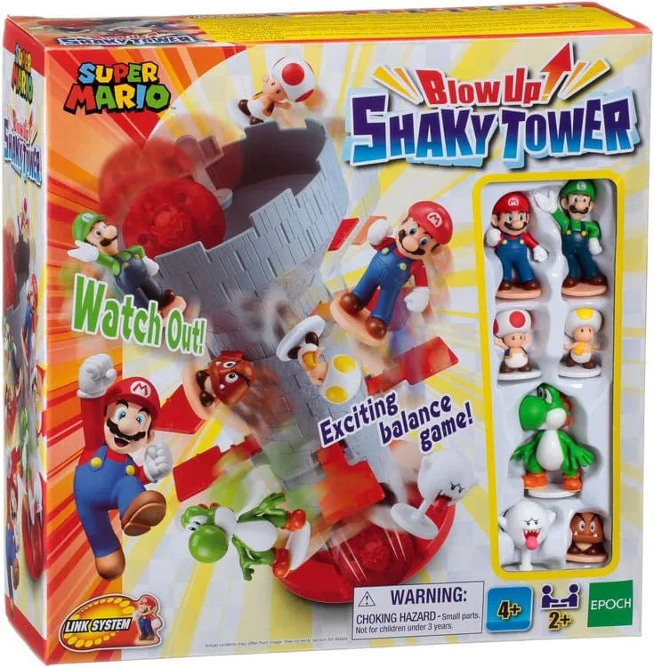 Super Mario Game – Blow Up Shaky Tower