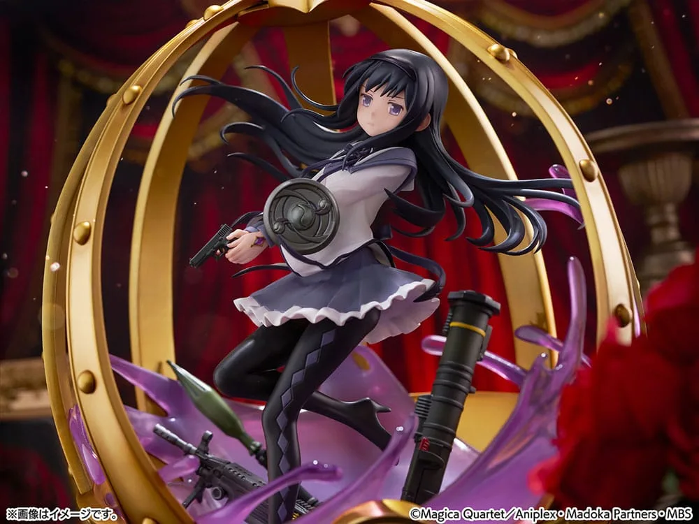 Puella Magi Madoka Magica Statue – Akemi Homura 26 cm 3
