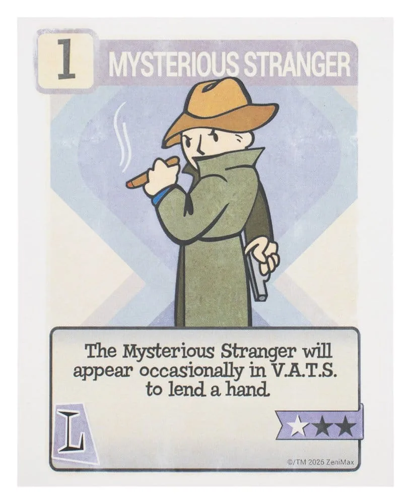 Fallout Lenticular Ingot – Pip-Boy Mysterious Stranger 2