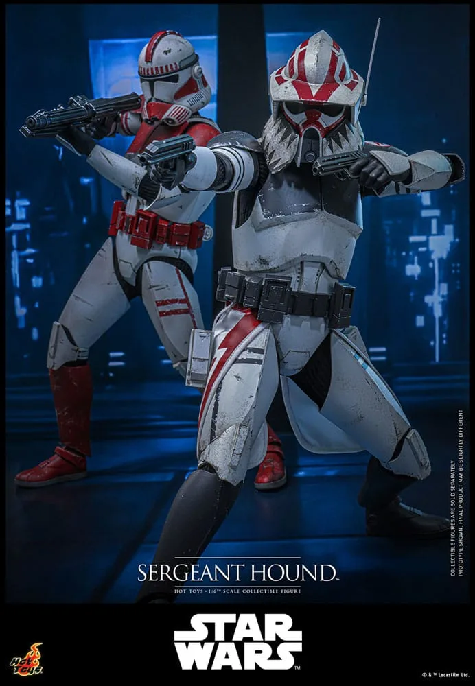 Star Wars The Clone Wars Action Figure – Sergeant Hound 30 cm 11