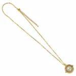 Harry Potter Necklace – Gold-Plated Fixed Time Turner 40 cm 3