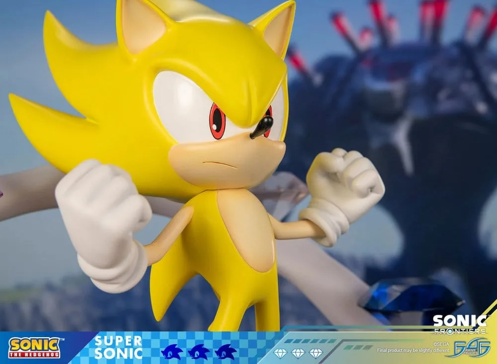 Sonic Frontiers Resin-Statue – Super Sonic 45 cm 16