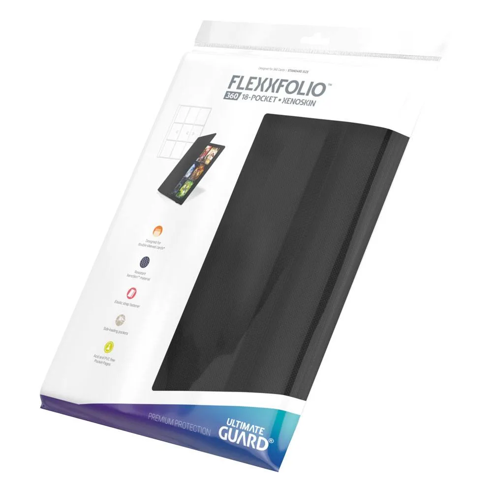 Ultimate Guard Sammelkartenalbum – Flexxfolio 360 Xenoskin Schwarz 8