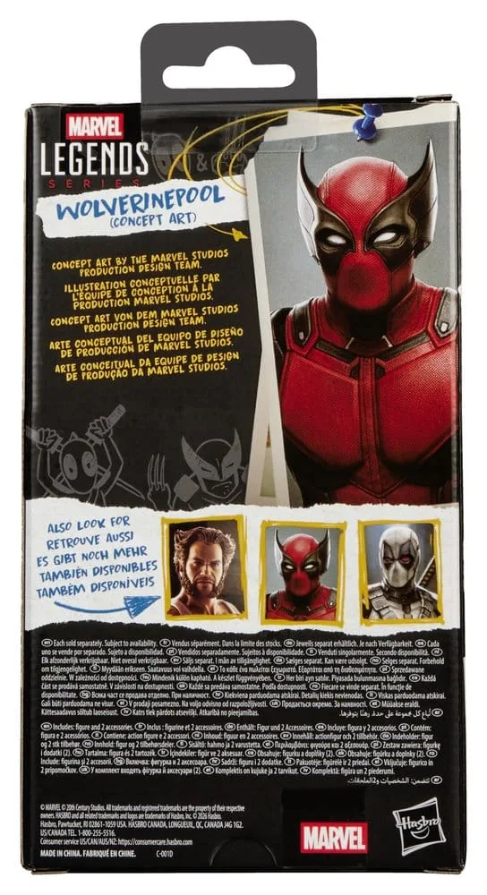Marvel Action Figure – Wolverinepool Concept Art 15 cm 2