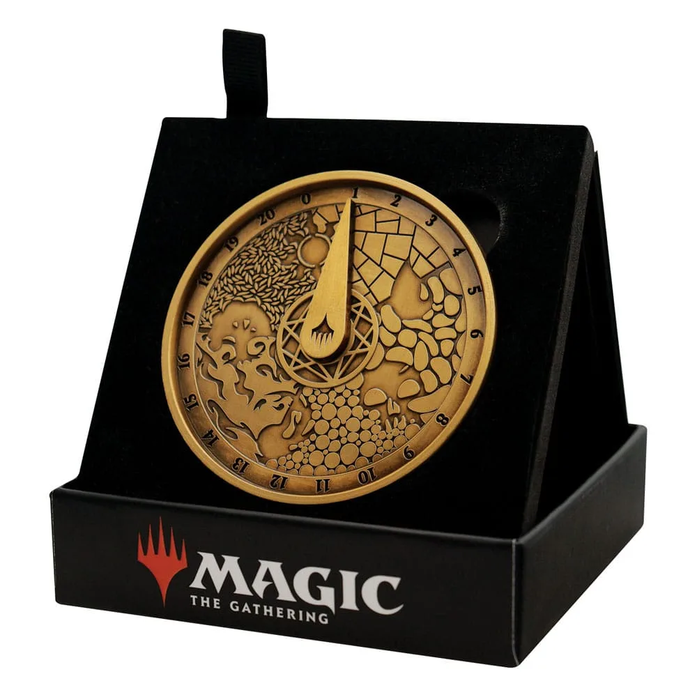 Magic the Gathering Life Counter – Antique Gold Finish 7 cm 9