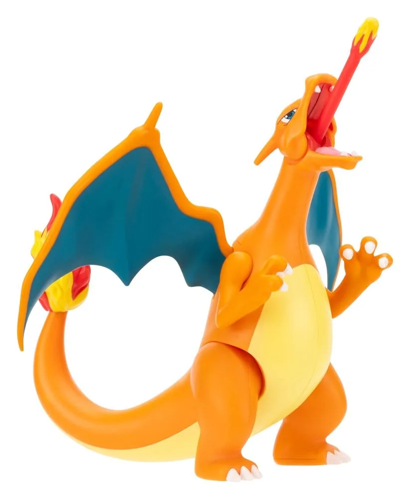 Pokémon Action Figure Set – Five Characters and Flame Effect 5