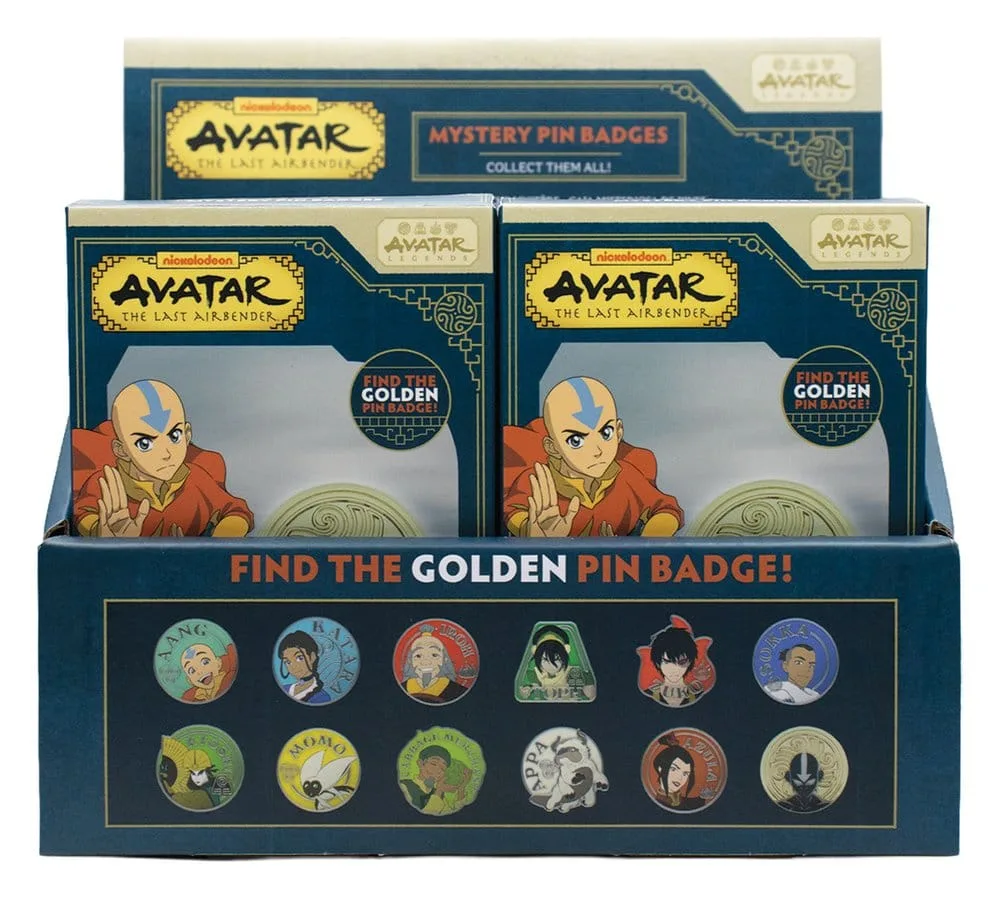 Avatar The Last Airbender Mystery Pins – 12 Blind Box Display 1