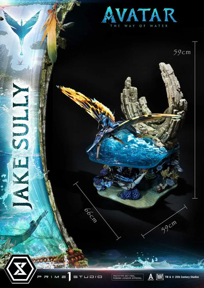 Avatar The Way of Water Statue – Jake Sully Bonus Version 59 cm 5