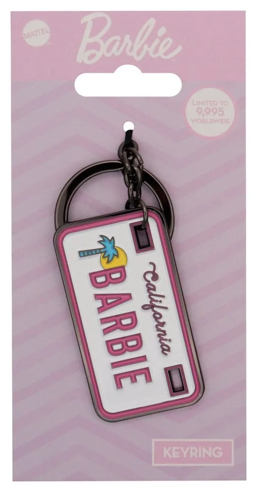 Barbie Keyring – Limited Edition License Plate 60 x 33 mm 4