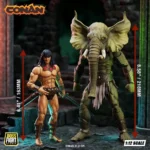 Conan the Barbarian Action Figure Set – Young Conan and Yag Kosha 10