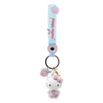 Sanrio Keychains – Peach Series Hand Strap Display of 12 5