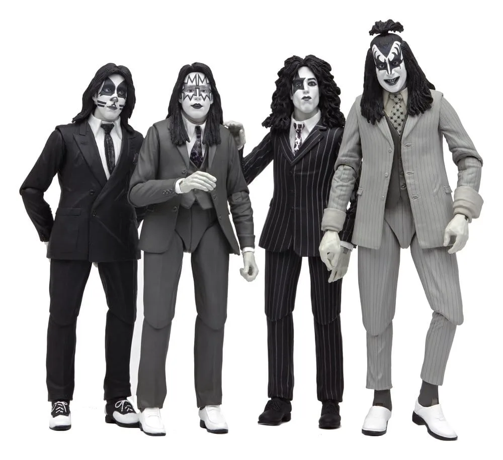 KISS Action Figures – Dressed to Kill 4-Pack 18 cm