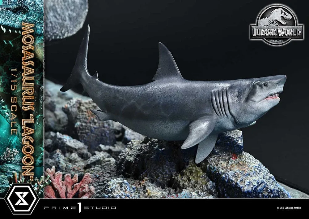 Jurassic World Statue – Mosasaurus Lagoon Bonus Version 57 cm 13