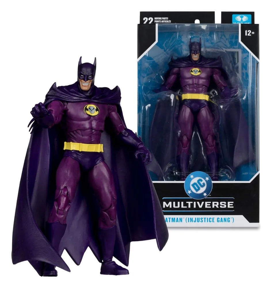 DC Multiverse Action Figure – Batman Red Platinum 18 cm 4