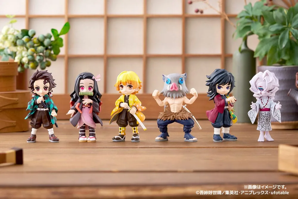 Demon Slayer PVC Figures – PalVerse 6-Piece Assortment 9 cm 10