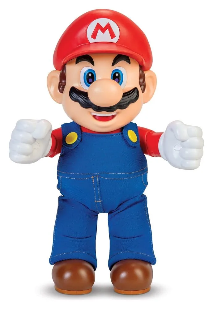 Super Mario Actiefiguur – It's-a-Me met geluid 36 cm 6