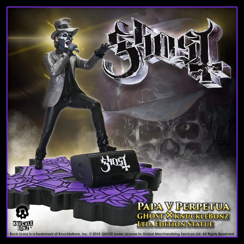 Ghost Rock Iconz Beeld – Papa V Perpetua met hoge hoed 22 cm 27